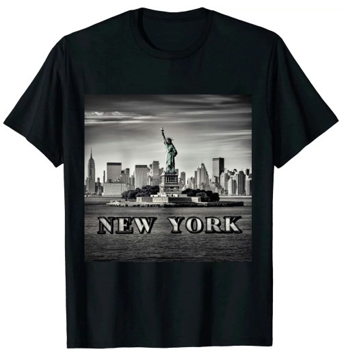 Ulloord New York City Skyline T-Shirt