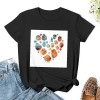 Shangniulu Dog Lover Shirts for Women Cat Dog Paw Graphic Tee Dog Mom Gifts Girls Heart Tops