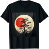 Shangniulu Japanese Zen potted style round neck T-shirt