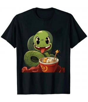 Shangniulu Year of the Snake Chinese New Year Japanese Ramen T-Shirt