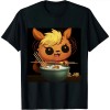 Shangniulu Classic cartoon print crew neck T-shirt