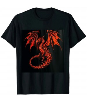 Shangniulu Dragon Tribal Graphic Mythical Legendary Creature Folklore T-Shirt