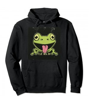 Shangniulu Cute Frog Always Be Yourself Unless You Can Be A Frog Pullover Hoodie