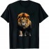 Shangniulu Lion Art - Animal Lovers Motif Artwork Animal Lion T-Shirt