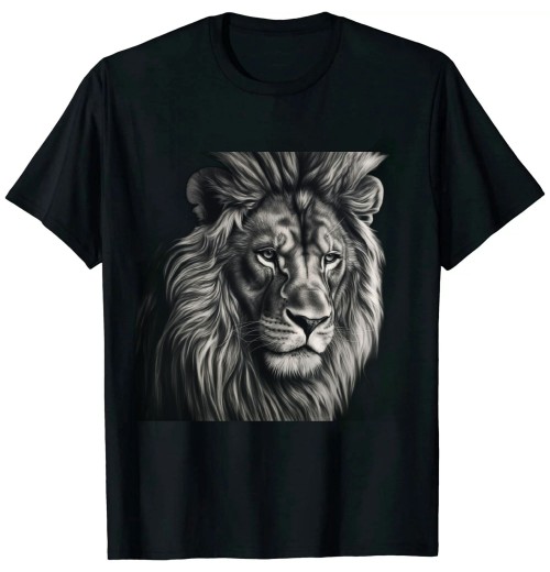 Shangniulu Lion - Art Animal Lion T-Shirt