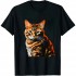 Shangniulu Cat Art - Pet Cat Motif Animal Cat T-Shirt