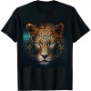 Shangniulu Leopard Artwork Fantasy - Art Animal Leopard T-Shirt