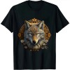 Shangniulu Wolf Mandala Animal Lovers Art Animal Wolf T-Shirt