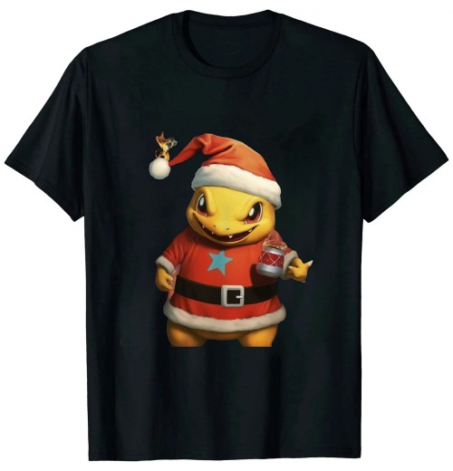 Shangniulu Comic Snoopy Christmas Holiday T-Shirt