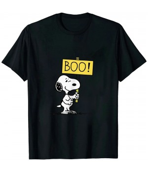 Shangniulu Halloween Snoopy Boo! T-Shirt