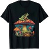 Frog Mushroom Animal Motif Woman Man Mushrooms Animal T-Shirt