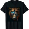 Bear Artwork Animal Fantasy Creative Animal Motif Bear T-Shirt
