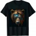 Bear Artwork Animal Fantasy Creative Animal Motif Bear T-Shirt