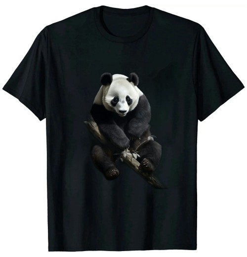 Shangniulu Large Panda Zoo - Animal Panda T-Shirt